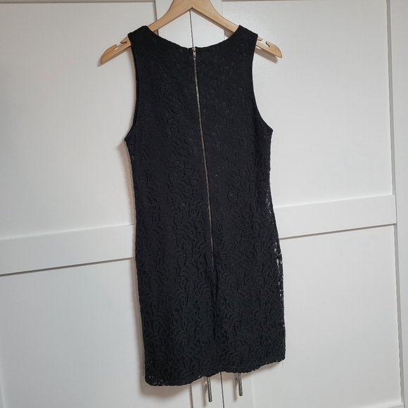 Anthropologie Everly Black Lace Overlay Dress (M) - Picture 3 of 7